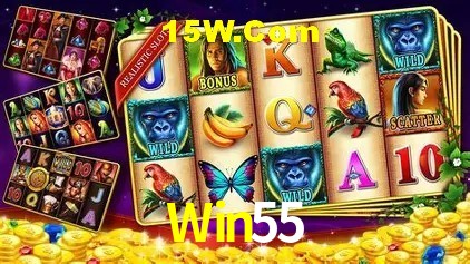 Slots com jackpots e giros grátis na Win55